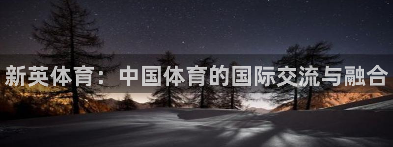 搜球吧直播网：新英体育：中国体育的国际交流与融合